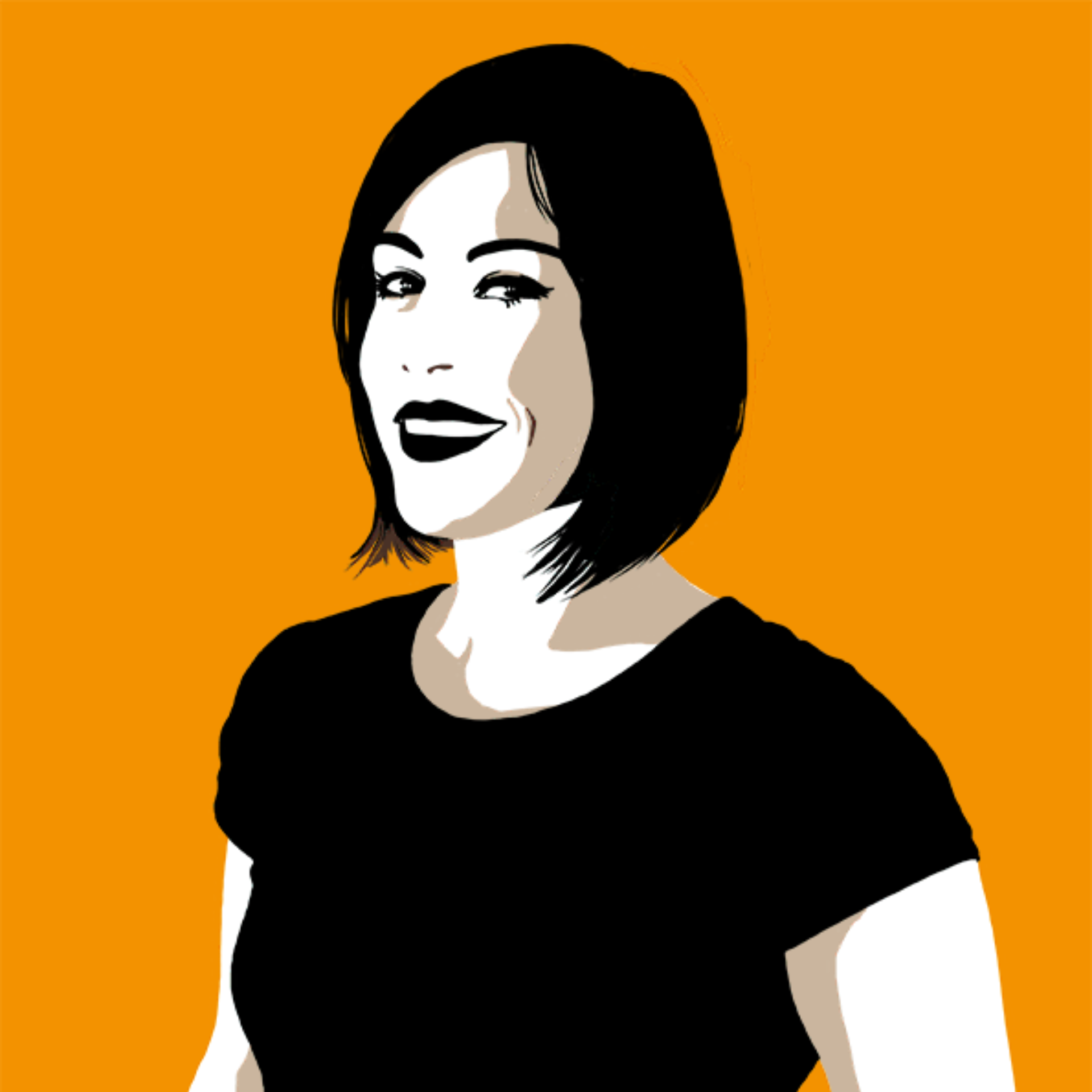 Foto cartoon di Sara Con la valigia sempre pronta